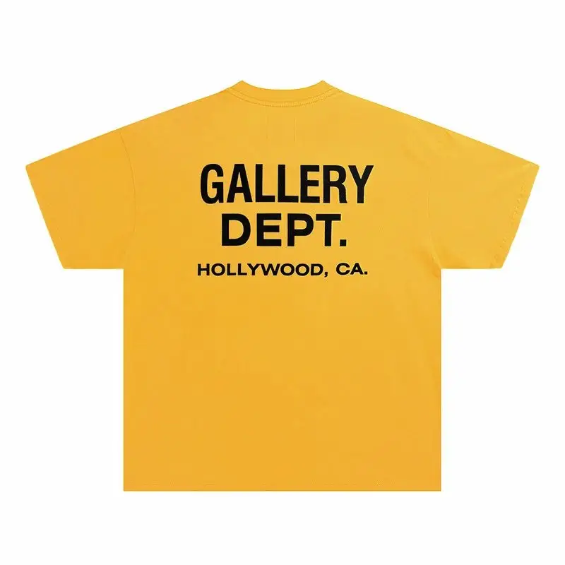 Gallery Dept TEES — Turmeric black characters colorway — USFans Spreadsheet photo