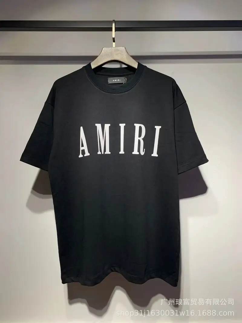 Amiri T-Shirts — 661 black and white colorway — USFans Spreadsheet photo