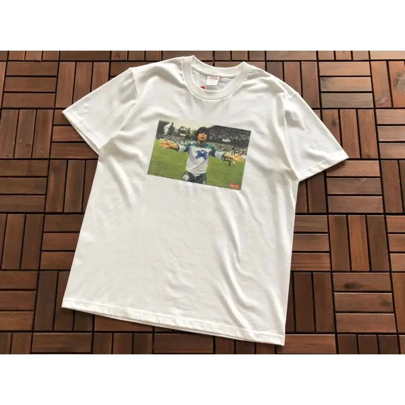 Supreme X Ducati T-Shirt — B359 Maradona White colorway — USFans Spreadsheet photo