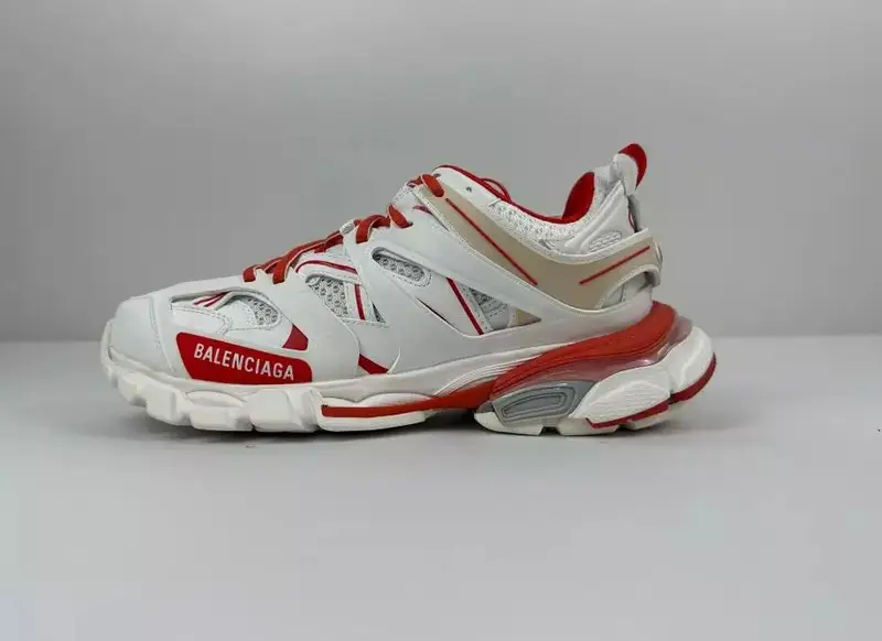 Balenciaga Track Black-White Shoes — 003-33 White Red 35-46 colorway — Kakobuy Spreadsheet photo