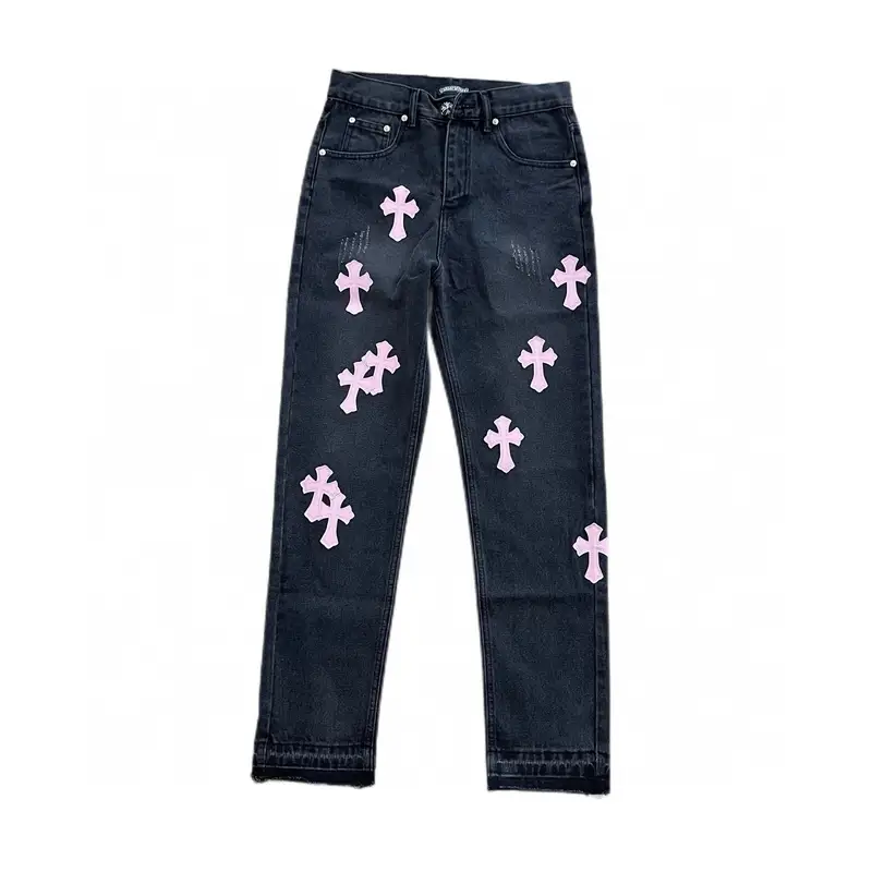 Chrome Hearts Jeans — Black Pink Skin colorway — USFans Spreadsheet photo