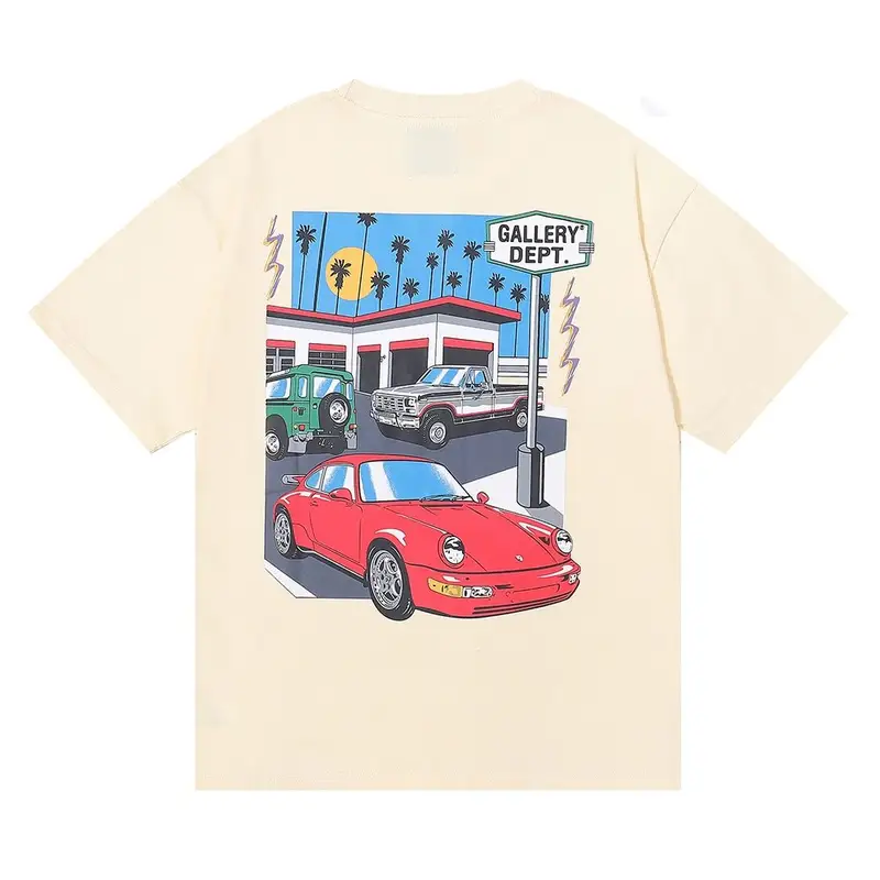 Gallery Dept Shirts — 6022 apricot colorway — Kakobuy Spreadsheet photo