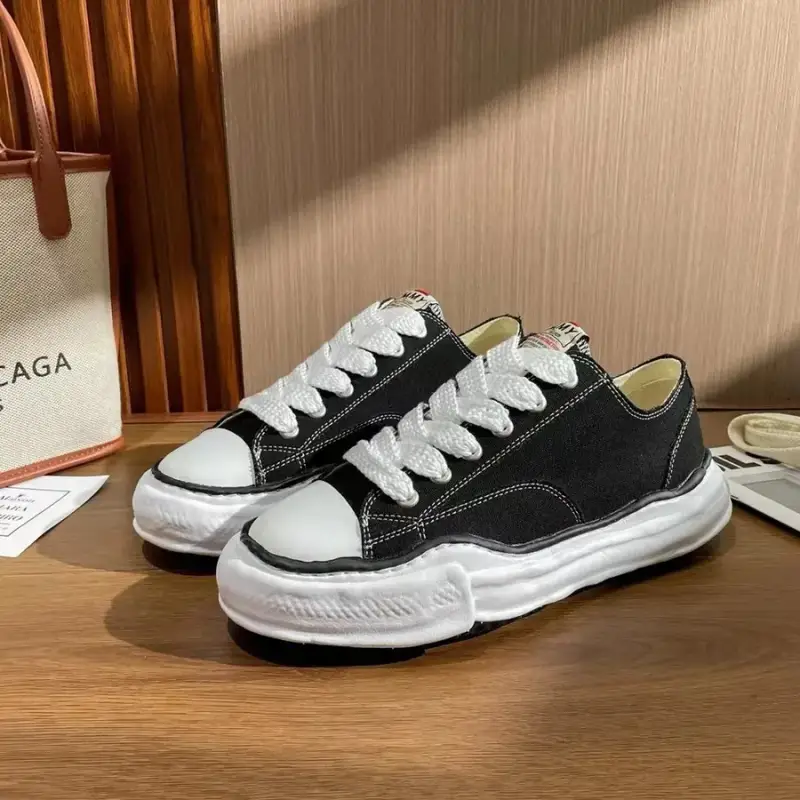 Mihara Trainers — Canvas black low cut colorway — Kakobuy Spreadsheet photo