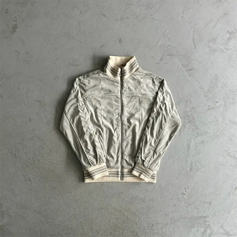 Corteiz Tracksuit Top — Gray velvet top colorway — USFans Spreadsheet photo