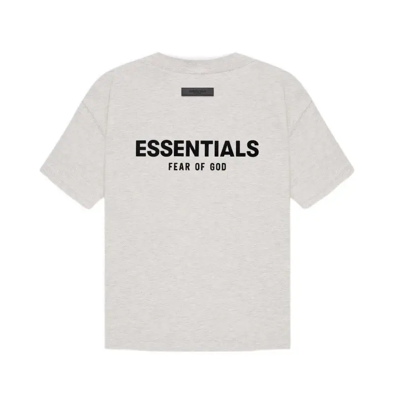 Fear Of God T-shirts — Light Grey 2 colorway — Kakobuy Spreadsheet photo