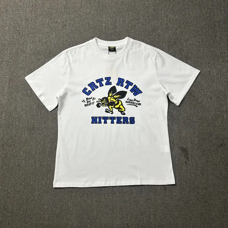 Corteiz Tee — 3253 white colorway — USFans Spreadsheet photo