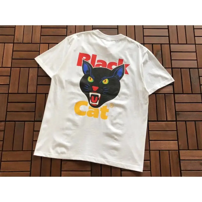 Supreme X Ducati T-Shirt — B378 Black Cat White colorway — USFans Spreadsheet photo