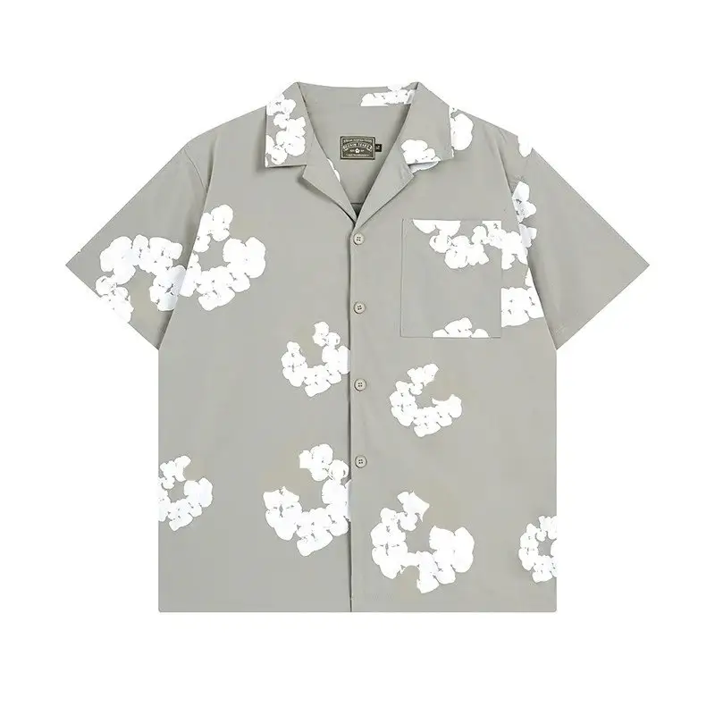 Denim Tears Shirt — Shirt light gray colorway — USFans Spreadsheet photo