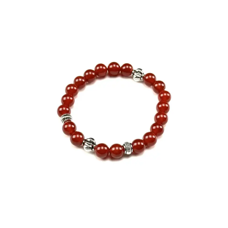 Chrome Hearts Beat Bracelet — Red agate colorway — USFans Spreadsheet photo