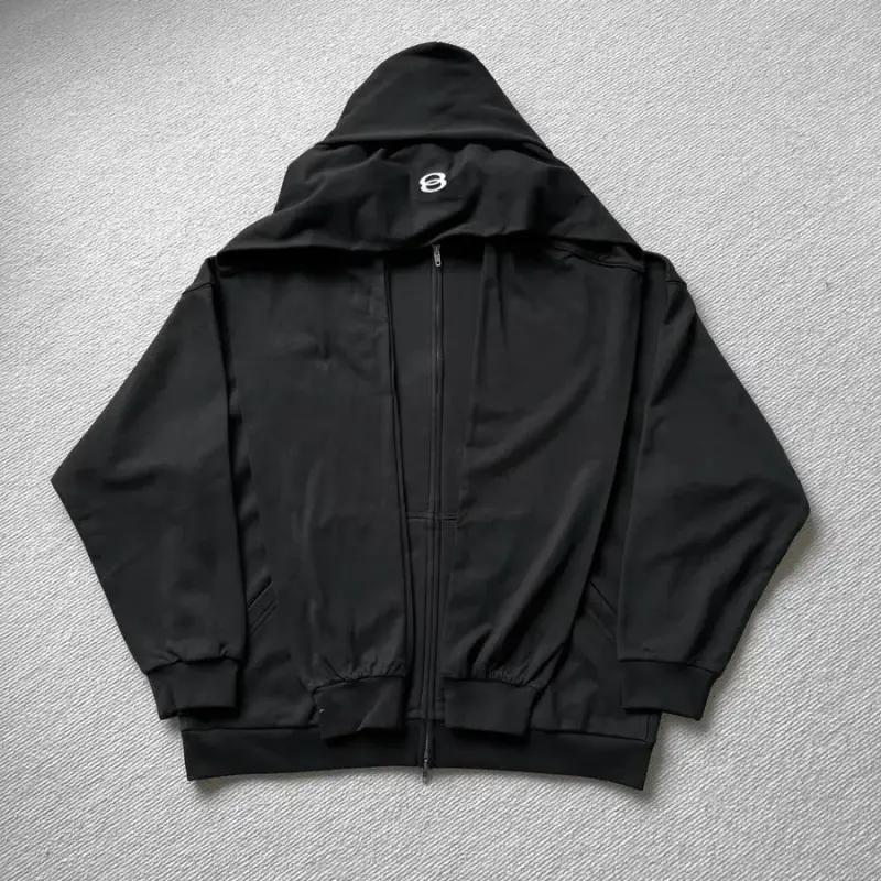 Balenciaga Incognito Hoodie — black colorway — USFans Spreadsheet photo