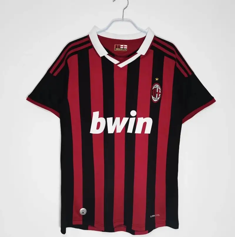 AC Milan Jersey — 0910 season AC Milan at home colorway — Kakobuy Spreadsheet photo