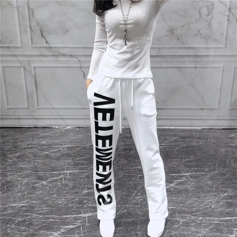 Vetements Pants — White single paragraph colorway — USFans Spreadsheet photo