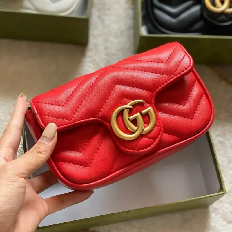 Gucci GG marmont — 17cm red colorway — USFans Spreadsheet photo
