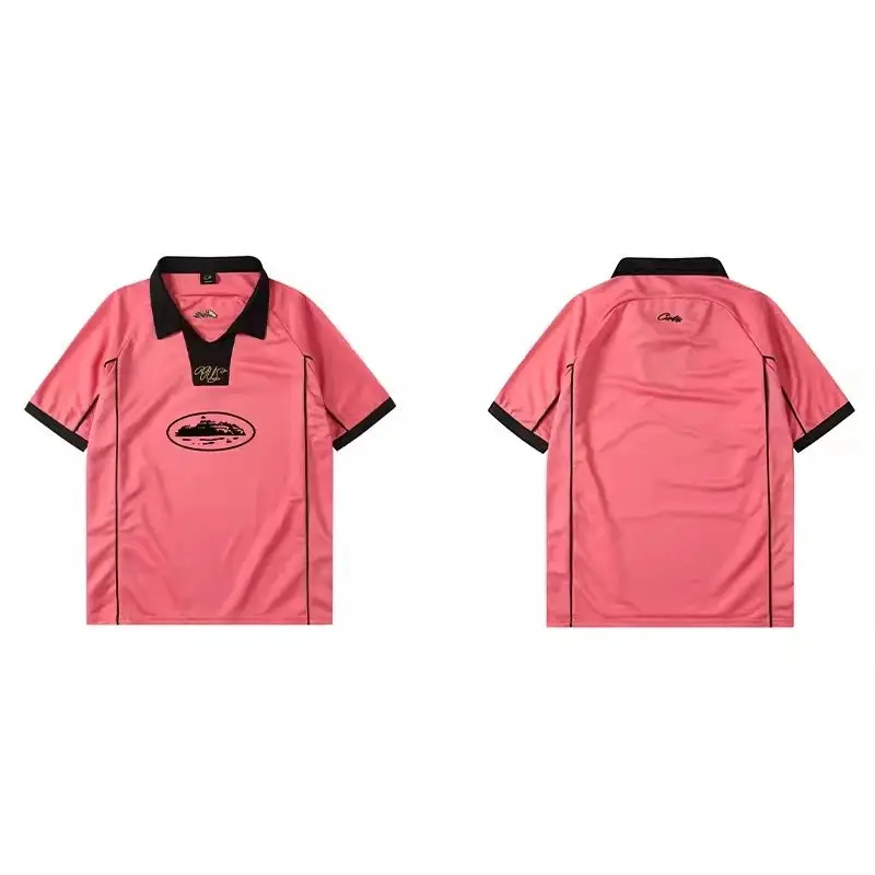 Corteiz Jersey's — Pink/8892 colorway — USFans Spreadsheet photo