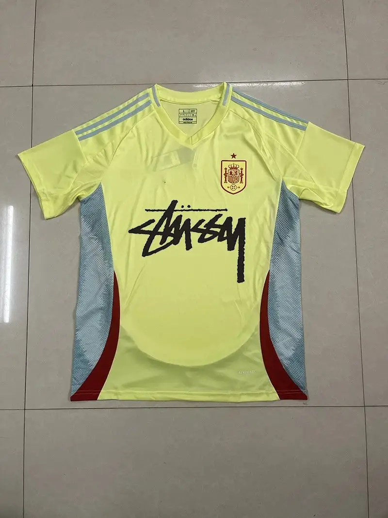 Stussy Jerseys — 2425 Spain away with letters colorway — USFans Spreadsheet photo
