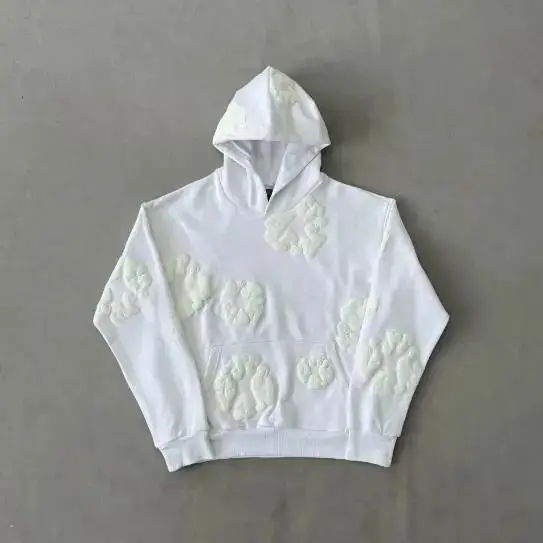 Denim Tears Hoodie ( All Colorways ) — XH01 White/Sweat/High version colorway — USFans Spreadsheet photo