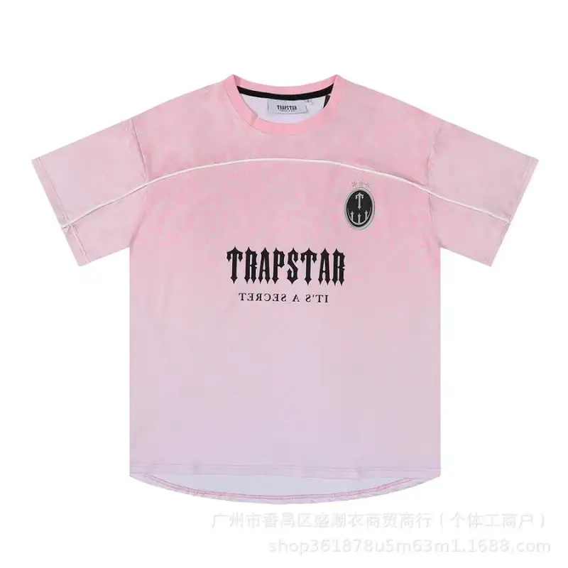 Trapstar Tee — Pink 1001 colorway — USFans Spreadsheet photo