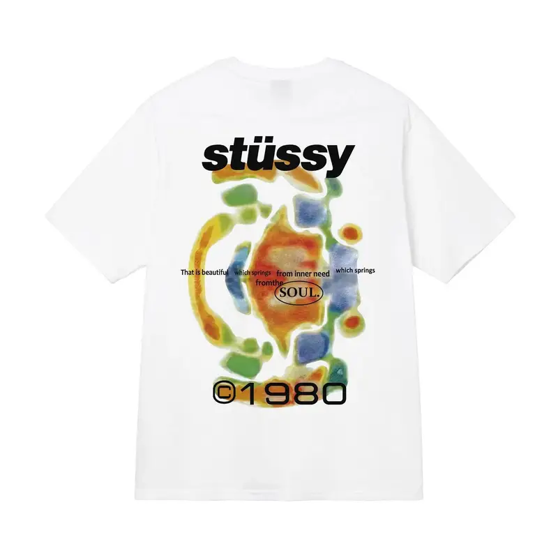 Stussy Tee — White [1980]] colorway — Kakobuy Spreadsheet photo