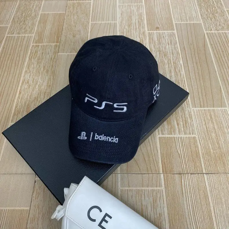Balenciaga Cap — S embroidery black colorway — USFans Spreadsheet photo
