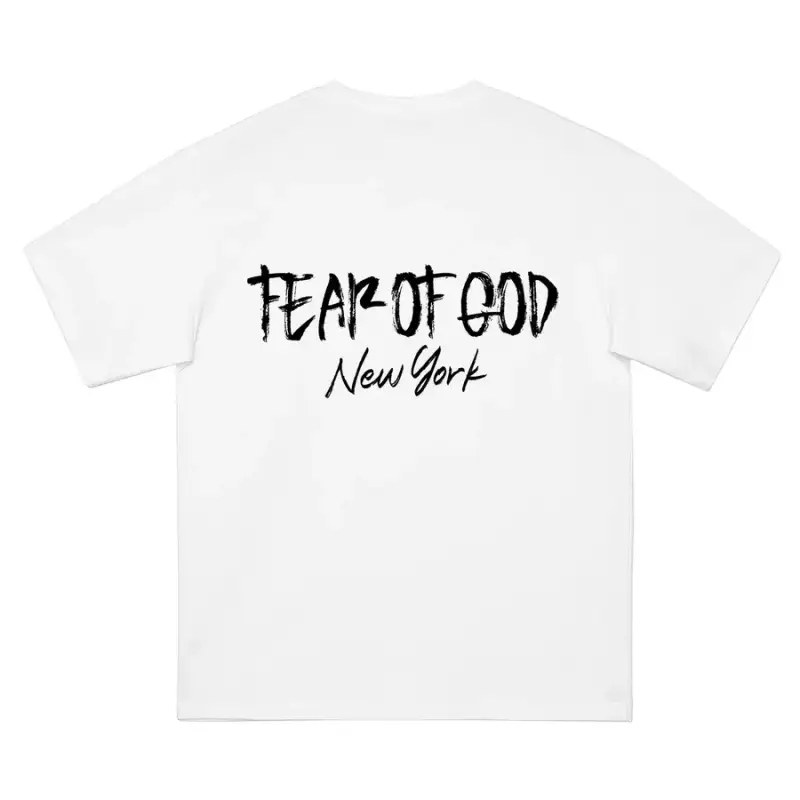 Fear Of God T-shirts — White is slightly larger colorway — Kakobuy Spreadsheet photo