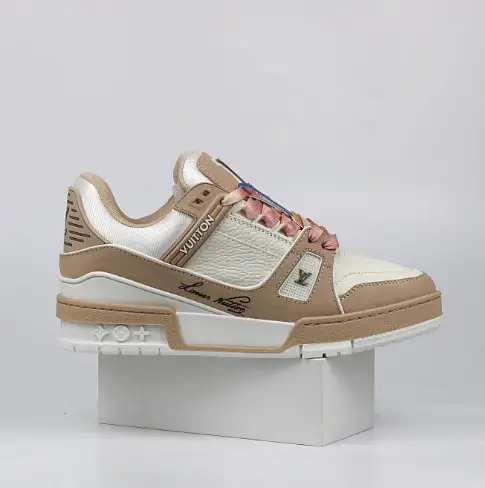 LV Trainers Monogram Black Denim Sneakers — 18 colorway — Kakobuy Spreadsheet photo