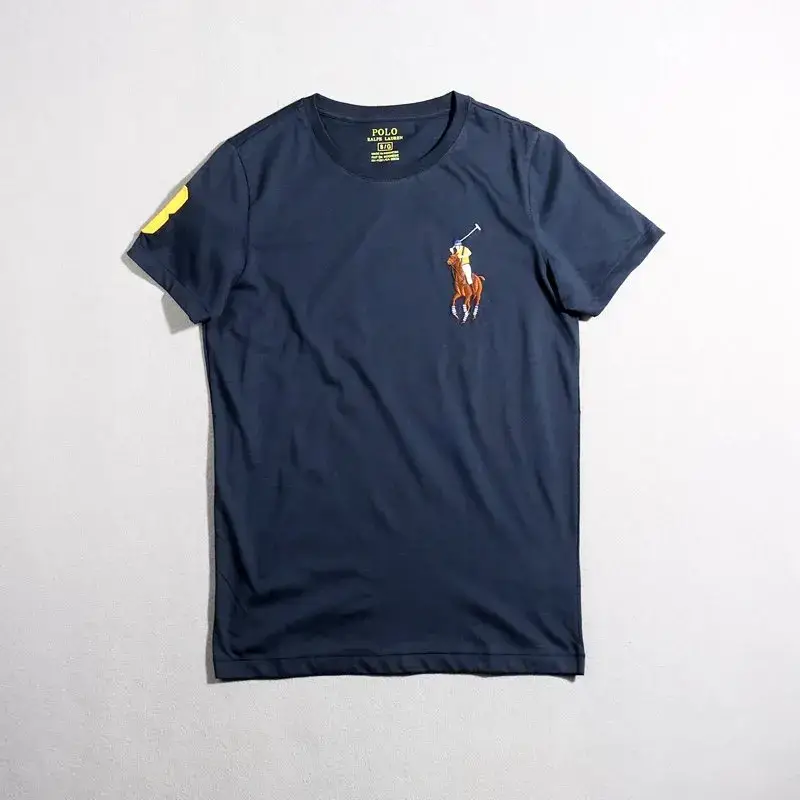 Polo Sport Round Neck T-Shirt — colored horse sapphire blue colorway — USFans Spreadsheet photo