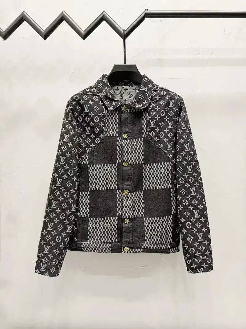 LV Jacket Blue Denim — black colorway — USFans Spreadsheet photo