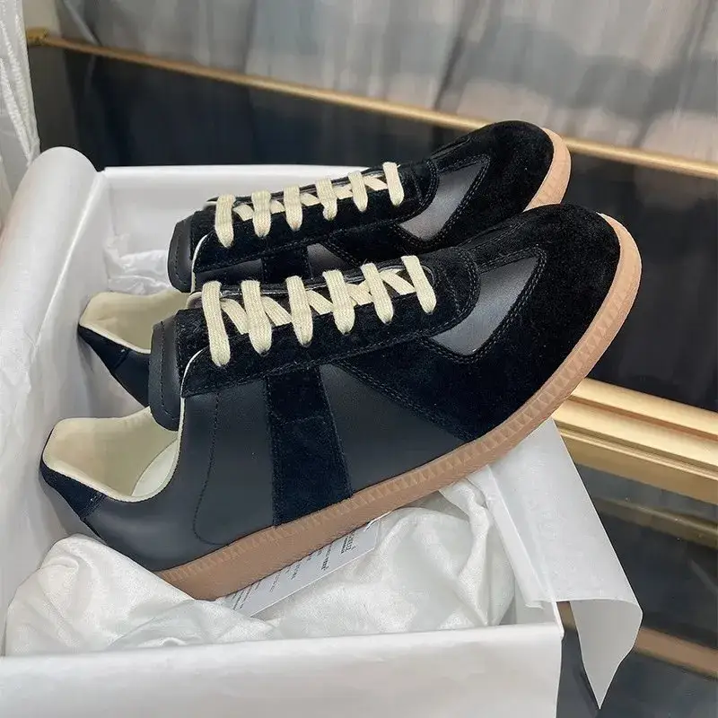 Margiela Gats Sneakers White — All black colorway — Kakobuy Spreadsheet photo