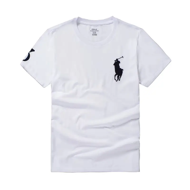 Polo Sport Round Neck T-Shirt — Classic horse white colorway — USFans Spreadsheet photo