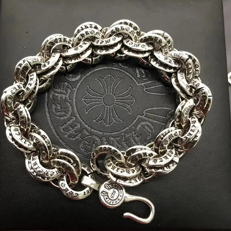 Chrome Hearts Thick Bracelet With Cross — S11 colorway — USFans Spreadsheet photo