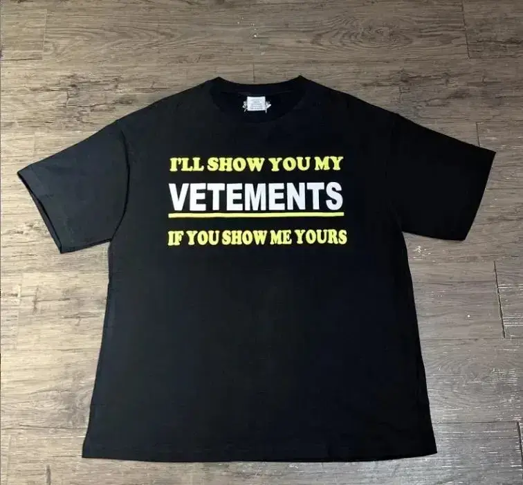 Vetements Tees — 3 colorway — USFans Spreadsheet photo