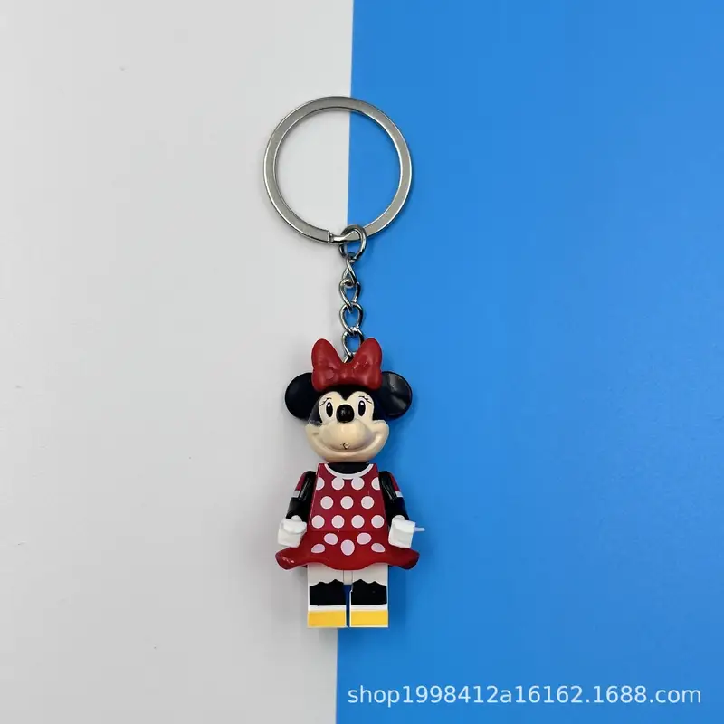 Lego Keychain Pendants — Minnie colorway — USFans Spreadsheet photo