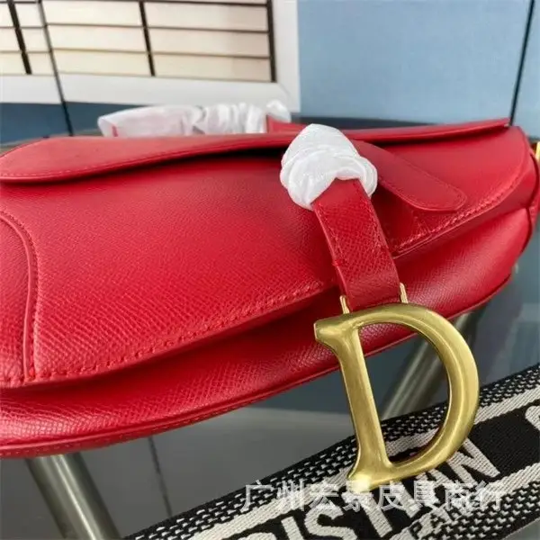 DIOR Saddle — red palm print colorway — USFans Spreadsheet photo