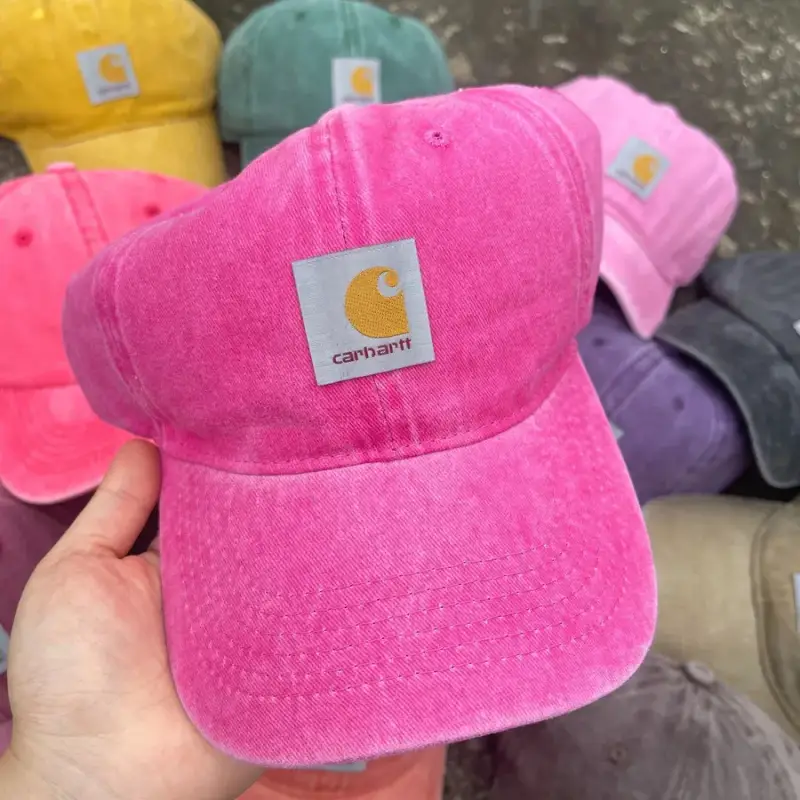 Carhartt Hat & Cap — Bright pink colorway — USFans Spreadsheet photo