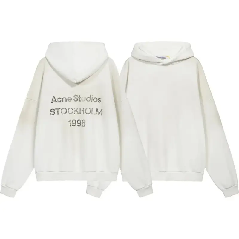 Acne Studios Hoodie — Rice White colorway — USFans Spreadsheet photo