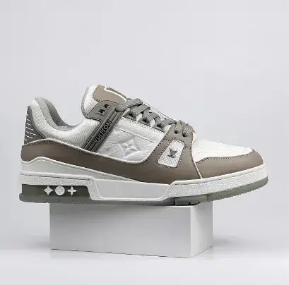 LV Trainers Monogram Black Denim Sneakers — 30 colorway — Kakobuy Spreadsheet photo