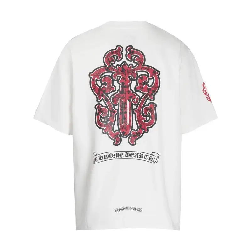 Chrome Hearts T-Shirts — 6049 White colorway — USFans Spreadsheet photo