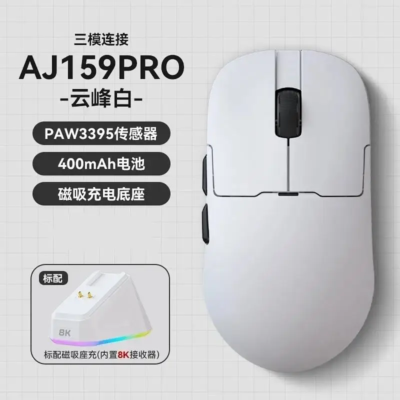 Ajaz 159Pro — AJ159PRO three-mold white colorway — USFans Spreadsheet photo