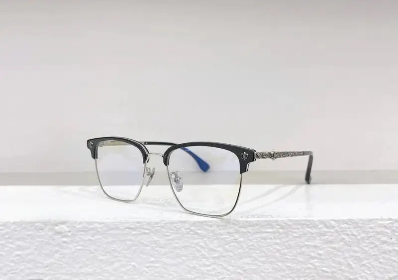 Chrome Hearts Sunglasses — Black silver colorway — USFans Spreadsheet photo