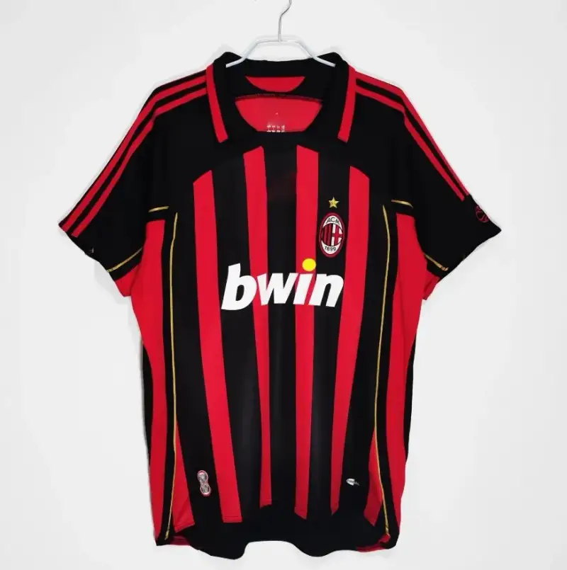 AC Milan Jersey — 0607 season AC home colorway — Kakobuy Spreadsheet photo