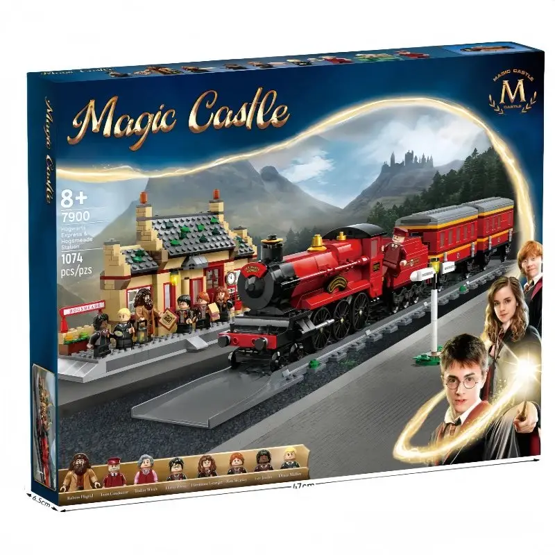 LEGO Hogwarts Castle — 7900-Express Hogmodel Station -1074 Granules-About 1.7KG colorway — USFans Spreadsheet photo