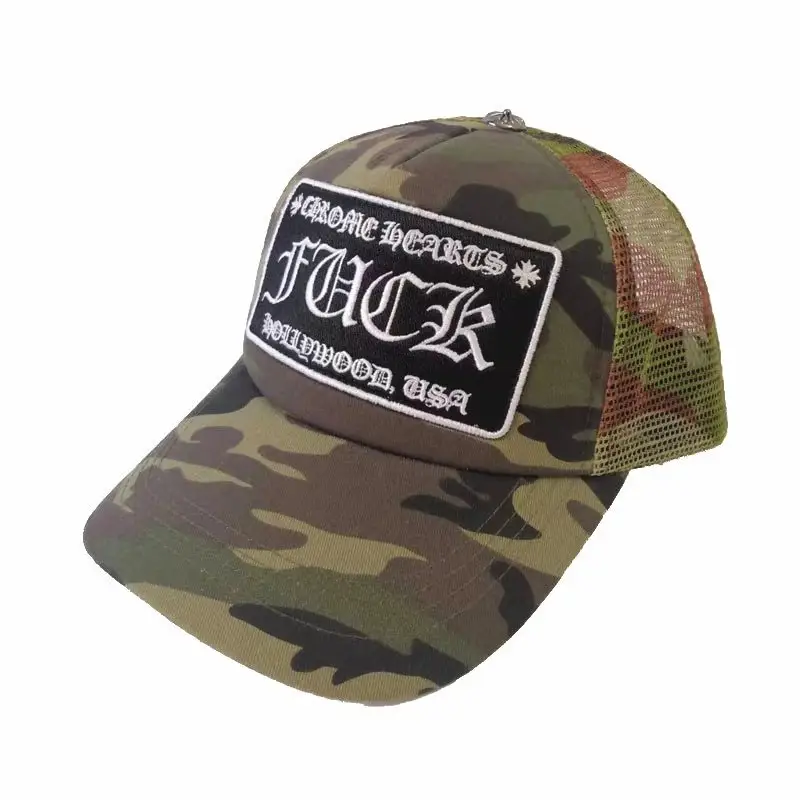 Chrome Hearts Caps — FK Curved Eaves Camo colorway — USFans Spreadsheet photo
