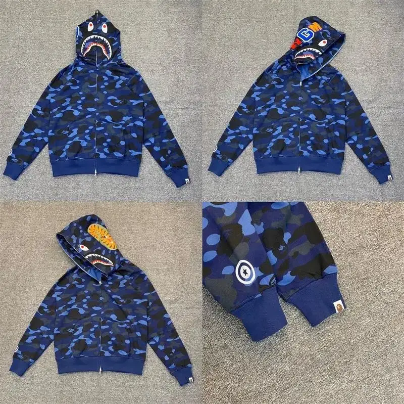 Bape Shark (Best Batch) — XX121 Camo Blue colorway — USFans Spreadsheet photo