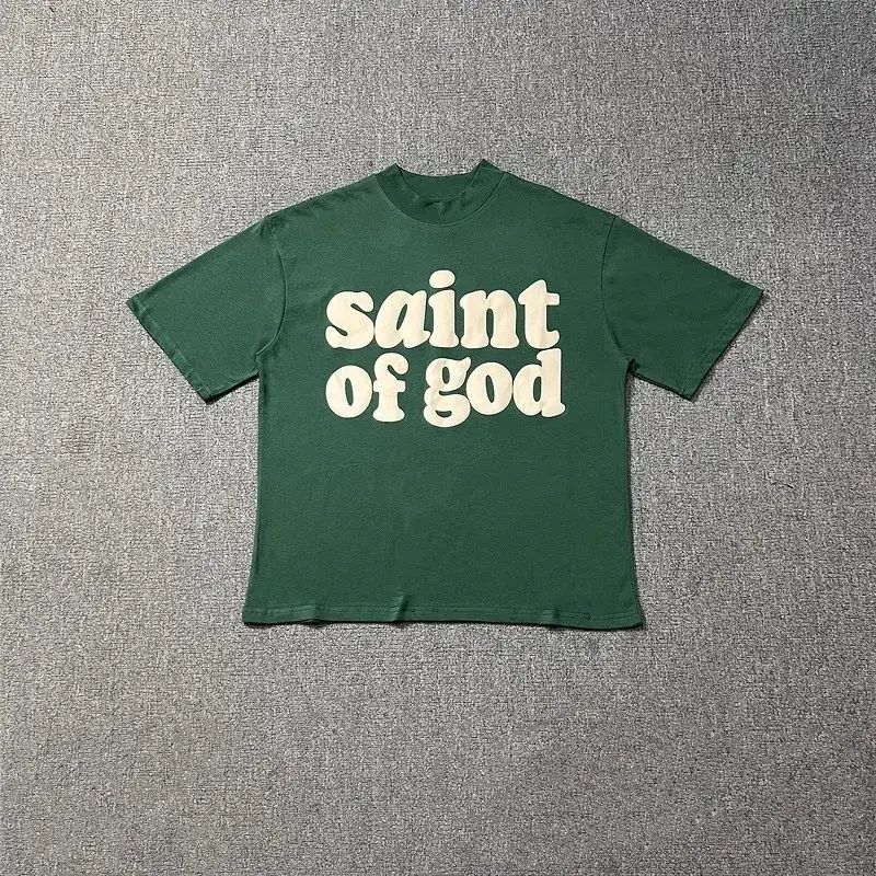 Saint Of God T-Shirt — green colorway — Kakobuy Spreadsheet photo