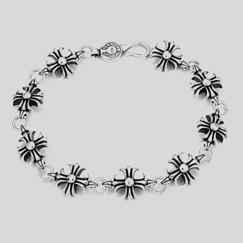 Chrome Hearts Vintage Bracelet — Style three， single note hand circumfere colorway — USFans Spreadsheet photo