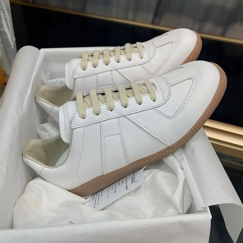 Margiela Gats Sneakers White — All white colorway — Kakobuy Spreadsheet photo