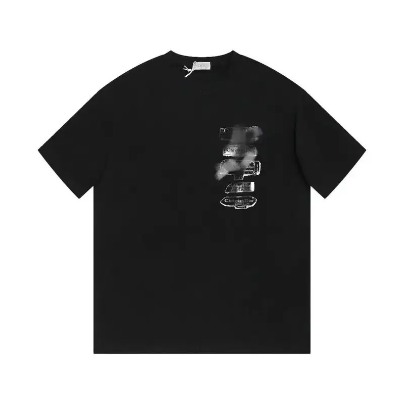 Christian Dior Atelier T-Shirt — Black chest letters colorway — USFans Spreadsheet photo