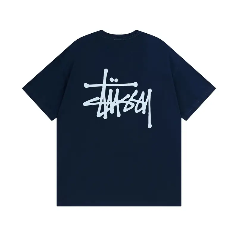 Stussy Tees — 852 navy blue colorway — USFans Spreadsheet photo