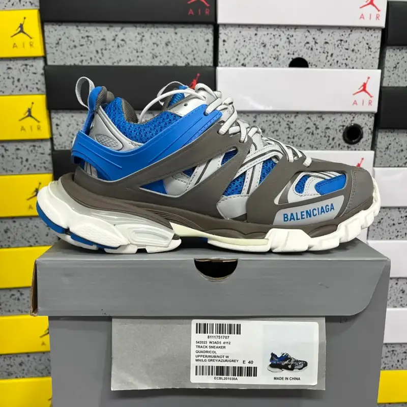 Balenciaga Track 3.0 Pierced Shoes — 4112 gray blue colorway — Kakobuy Spreadsheet photo