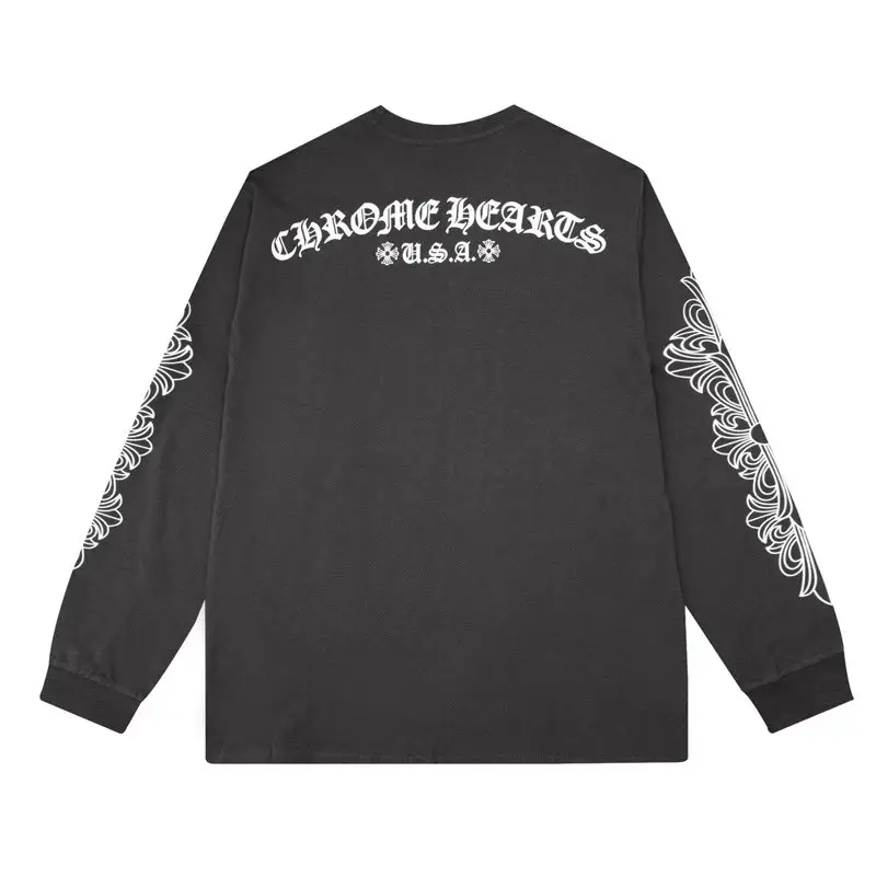 Chrome Hearts Longsleeves — 8005 gray colorway — USFans Spreadsheet photo